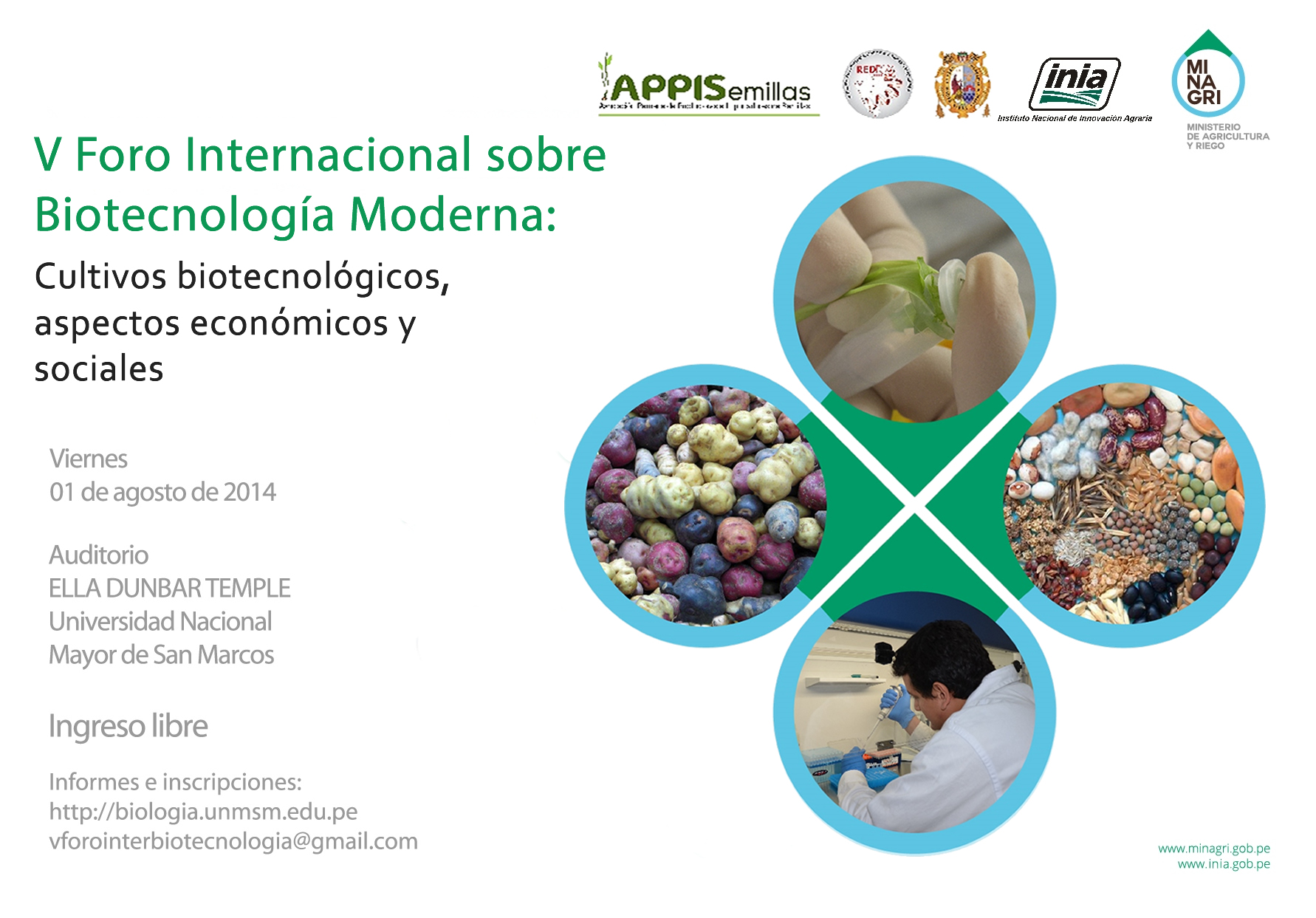 V Foro Internacional de Biotecnologia Moderna